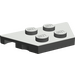 LEGO Donkergrijs Wig Plaat 2 x 4 (51739)
