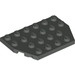 LEGO Donkergrijs Wig Plaat 4 x 6 zonder Hoeken (32059 / 88165)