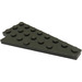 LEGO Dark Gray Wedge Plate 4 x 8 Wing Right with Underside Stud Notch (3934 / 45175)