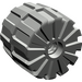 LEGO Dark Gray Wheel Hard-Plastic Medium (2593)