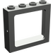 LEGO Gris foncé Fenêtre Cadre 1 x 4 x 3 Goujons encastrés (4033)
