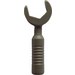 LEGO Dunkelgrau Wrench mit Open Ende 6 Rippengriff