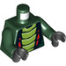 LEGO Dark Green Acidicus Torso (973 / 76382)