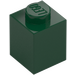 LEGO Dark Green Brick 1 x 1 (3005 / 30071)