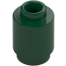 LEGO Dark Green Brick 1 x 1 Round with Open Stud (3062)