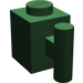 LEGO Vert foncé Brique 1 x 1 avec Manipuler (2921 / 28917)