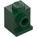 LEGO Dark Green Brick 1 x 1 with Headlight (4070 / 30069)
