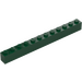 LEGO Donkergroen Steen 1 x 12 (6112)