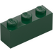 LEGO Dark Green Brick 1 x 3 (3622)