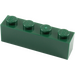 LEGO Dark Green Brick 1 x 4 (3010 / 6146)