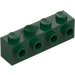 LEGO Dark Green Brick 1 x 4 with 4 Studs on One Side (30414)