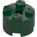 LEGO Dark Green Brick 2 x 2 Round (3941 / 6143)