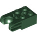 LEGO Dark Green Brick 2 x 2 with Ball Joint Socket (67696)