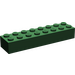 LEGO Dark Green Brick 2 x 8 (3007 / 93888)