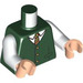 LEGO Donkergroen BTS V Minifiguur Torso (973 / 76382)