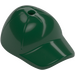 LEGO Dark Green Cap with Short Curved Bill with Hole on Top (11303)