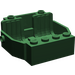 LEGO Donkergroen Auto Basis 4 x 5 met 2 Seats (30149)