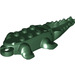 LEGO Donkergroen Krokodil 4 x 9 Lichaam (18904)