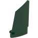 LEGO Dark Green Curved Panel 17 Left (64392)