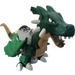 LEGO Dark Green Duplo Dragon Large with tan Underside (52203)