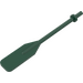 LEGO Donkergroen Fabuland Oar met Staaf Handvat (4794)