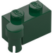 LEGO Dark Green Hinge Brick 1 x 4 Top (3830 / 65122)