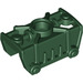 LEGO Vert foncé Knee Armor 2 x 3 x 1.5 (47299)