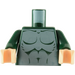 LEGO Donkergroen Merman Torso (973)