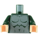 LEGO Donkergroen Merman Torso (973 / 76382)