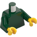 LEGO Dark Green Minifig Torso (76382 / 88585)