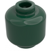 LEGO Dark Green Minifigure Head (Safety Stud) (3626 / 88475)