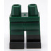 LEGO Dark Green Minifigure Hips and Legs with Black Boots (21019 / 77601)