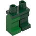 LEGO Dark Green Minifigure Hips with Dark Green Left Leg and Green Right Leg (3815 / 73200)