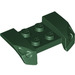 LEGO Dark Green Mudguard Plate 2 x 4 with Overhanging Headlights (44674)