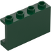 LEGO Dark Green Panel 1 x 4 x 2 (14718)