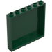 LEGO Dark Green Panel 1 x 6 x 5 (35286 / 59349)