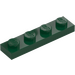 LEGO Vert Foncé assiette 1 x 4 (3710)