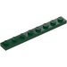LEGO Donkergroen Plaat 1 x 8 (3460)