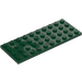 LEGO Donkergroen Plaat 4 x 10 (3030)