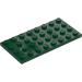 LEGO Dark Green Plate 4 x 8 (3035)