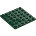 LEGO Dark Green Plate 6 x 6 (3958)