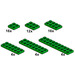 LEGO Dark Green Plates 10059