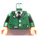 LEGO Verde scuro Professore Lupin Minifigure Busto (973 / 73403)