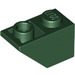LEGO Dark Green Slope 1 x 2 (45°) Inverted (3665)