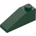 LEGO Dark Green Slope 1 x 3 (25°) (4286)