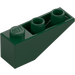 LEGO Donkergroen Helling 1 x 3 (25°) Omgekeerd (4287)