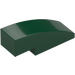 LEGO Dark Green Slope 1 x 3 Curved (50950)