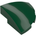 LEGO Dark Green Slope 1 x 3 x 3 Curved Round Quarter  (76797)