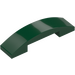 LEGO Dark Green Slope 1 x 4 Curved Double (93273)