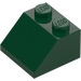 LEGO Verde scuro Pendenza 2 x 2 (45°) (3039 / 6227)